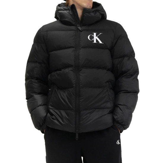 Calvin Klein Ανδρικό μπουφάν Lightweight Nylon Padded Hooded Puffer